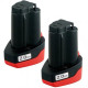 Metabo Cordless Drill Crwdriver POWERMAXX BS BASIC, 2*12V, 2Ah, 0-360/0-1400rpm, chuck 1-10mm, hexagon, 17/34Nm (600984500)