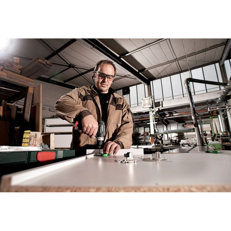 Metabo Cordless Drill Crwdriver POWERMAXX BS BASIC, 2*12V, 2Ah, 0-360/0-1400rpm, chuck 1-10mm, hexagon, 17/34Nm (600984500)
