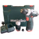 Metabo Cordless Drill Crwdriver POWERMAXX BS BASIC, 2*12V, 2Ah, 0-360/0-1400rpm, chuck 1-10mm, hexagon, 17/34Nm (600984500)