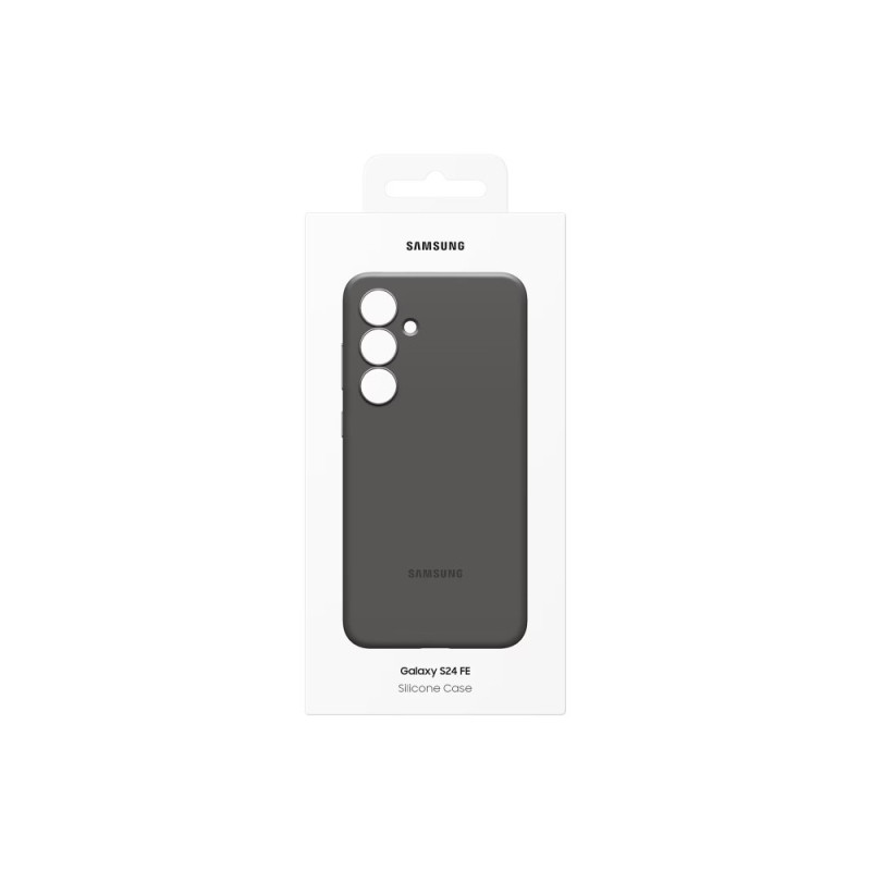 Samsung Чехол для Galaxy S24 FE (S721), Silicone Case, чорний (EF-PS721CBEGWW)