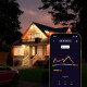 Twinkly Гірлянда Smart LED Twinkly Permanent Light RGB 72 IP65 кабель білий (TWPL072STP-TEU)