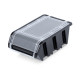 Kistenberg Storage bin with a lid, black, 155*100*70, TRUCK PLUS, KTR16F-S411