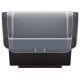Kistenberg Storage bin with a lid, black, 155*100*70, TRUCK PLUS, KTR16F-S411