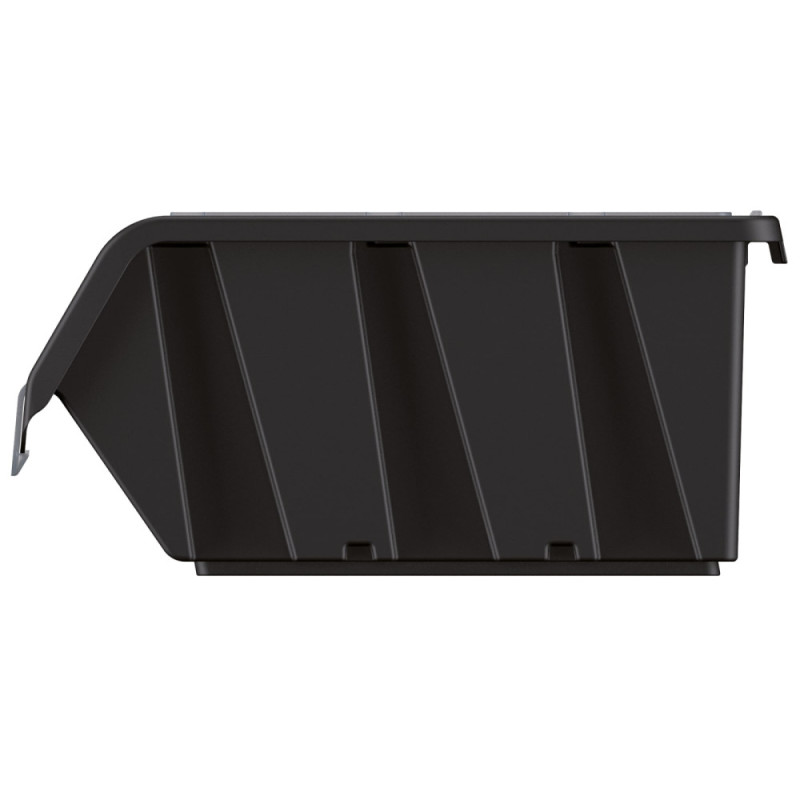 Kistenberg Storage bin with a lid, black, 155*100*70, TRUCK PLUS, KTR16F-S411
