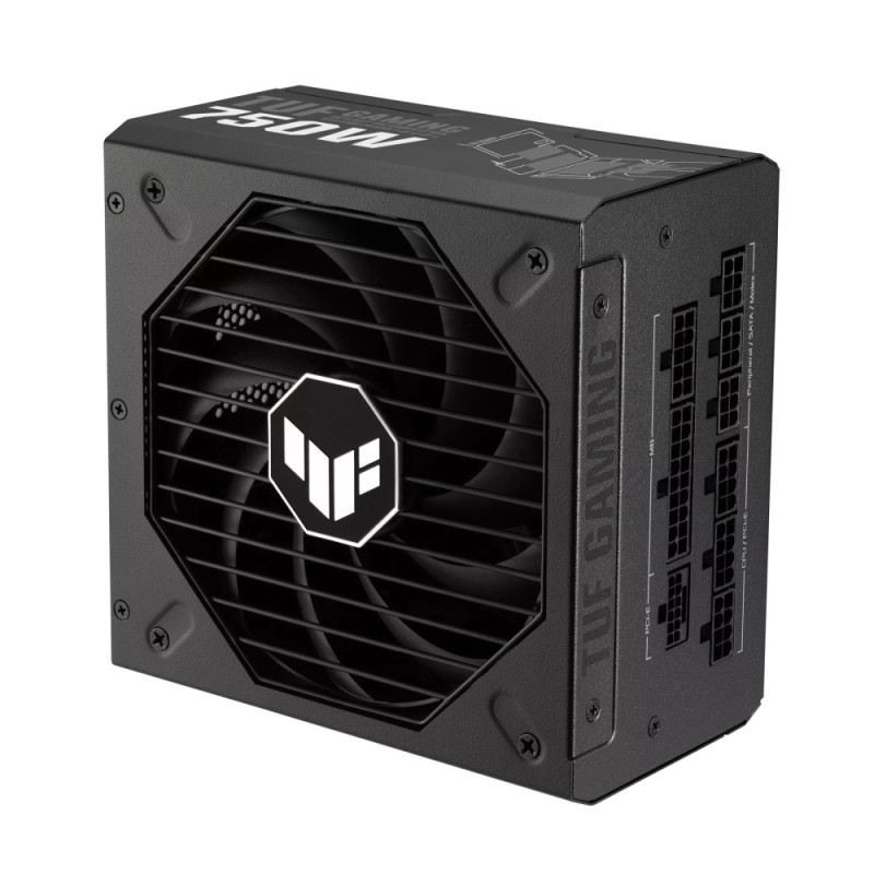 ASUS TUF GAMING (750W), >90%, 80+ Gold, 135mm, 1xMB 24pin(20+4), 2xCPU 8pin(4+4), 4xMolex, 5xSATA, 3xPCIe 8pin(6+2), Fully Modular, TUF-GAMING-750G (90YE00S3-B0NA00)