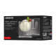 ARDESTO Double wall dessert glasses set, 220ml, 2pcs, borosilicate glass, transparent (AR2622BCR)