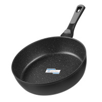 ARDESTO Deep Fry pan with removable handle Gemini Bari, 28cm, aluminium, black (AR1228B)