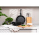 ARDESTO Deep Fry pan with removable handle Gemini Bari, 28cm, aluminium, black (AR1228B)