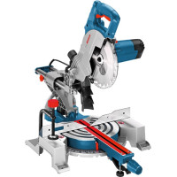 Bosch Пила торцювальна GCM 800 SJ з протяжкою, 1400Вт, диск 216,мм поворот Л та П 47°, нахил Л 45°, 13.5кг (0.601.B19.000)