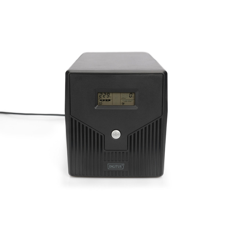 Digitus ИБП Line-Interactive, 2000VA/1200W, LCD, 4xSchuko, RJ45, RS232, USB (DN-170076)
