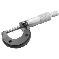 Tolsen micrometer with vernier 0-25 mm, ±0.01 mm/m (35055)