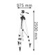 Bosch BT250 tripod for optical levels, 1/4 , 97.5-250 cm, 3.4 kg (0.601.096.A00)