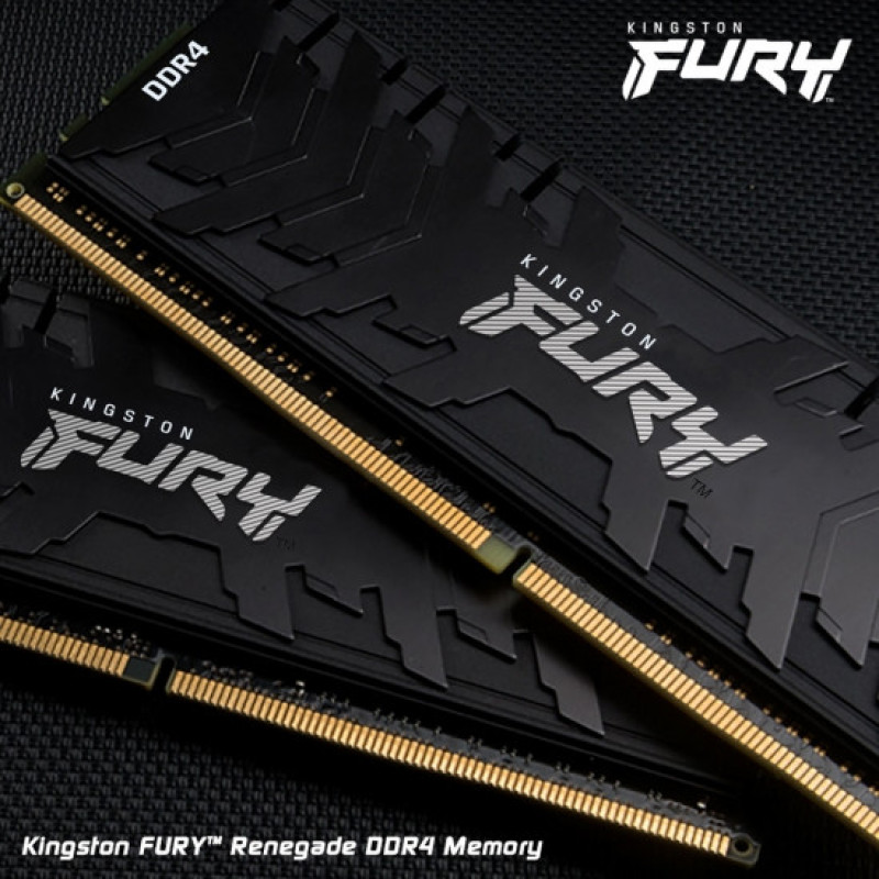 Kingston Memory DDR4 16GB 2666 FURY Renegade Black (KF432C16RB12/16)