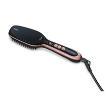 Beurer straightening brush, 120-220С, ionization, ceramics, black (HS_60)