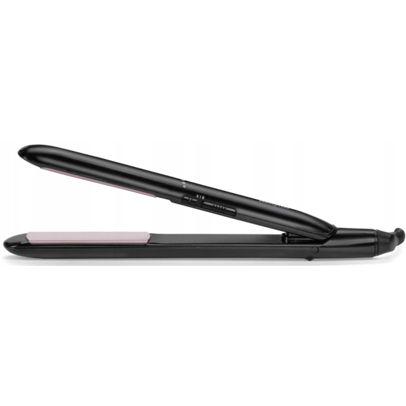 BaByliss Hair straightener, 41V, temp. modes-2, 200 - 230С, ceramics, black (ST241E)