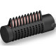 BaByliss Hair dryer brush, 2W, 2 modes, ionization, cold blowing, ceramics, black (AS126E)