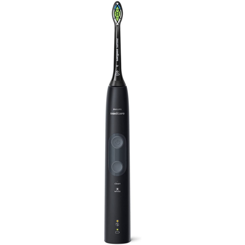 Philips Toothbrush electric Sonicare ProtectiveClean 4500, 62th. fluct/min, nozzle-1, case, black (HX6830/53)