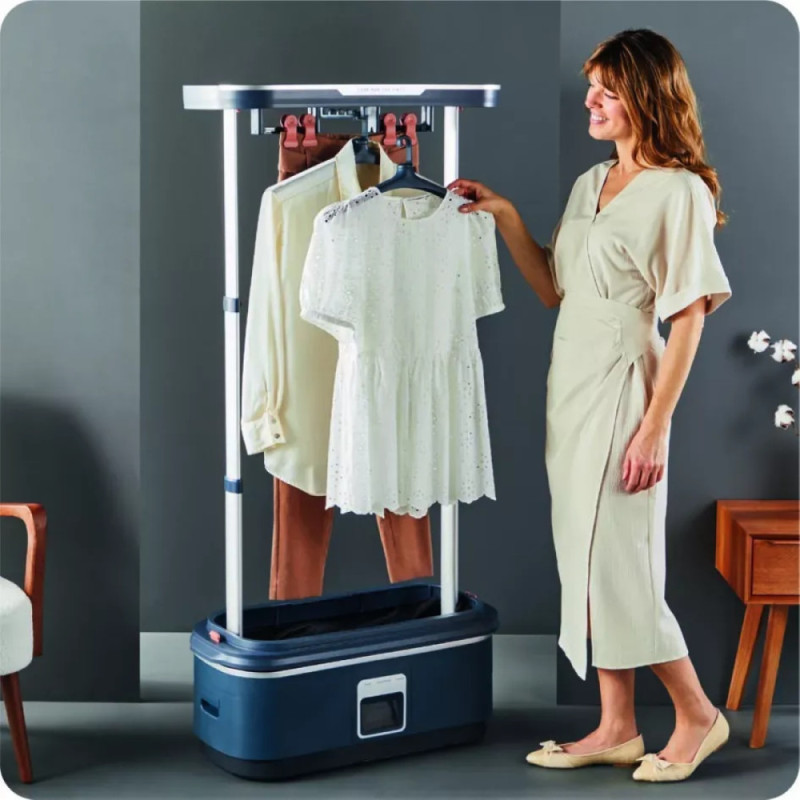 Tefal ironing cabinet Care For You First, 1200W, 1200ml, steam boost -35g, blue (YT2020E0)