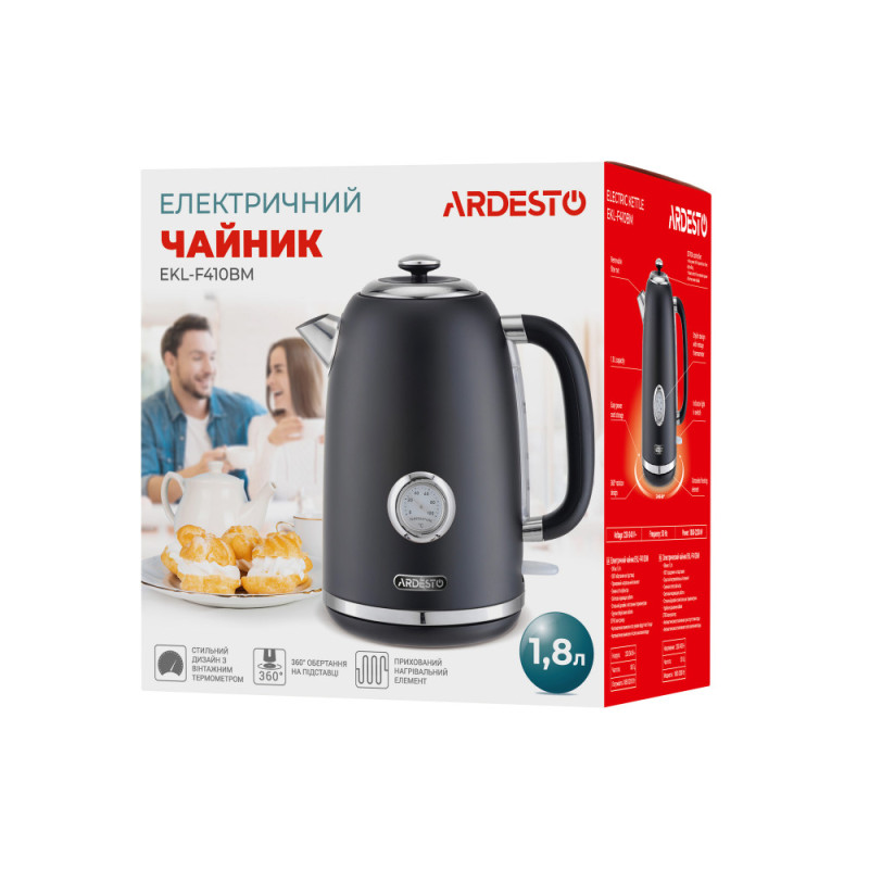 ARDESTO Electric Kettle EKL-F410BM black