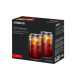 ARDESTO Set of glasses Jar, 380ml, 2pcs, borosilicate glass, transparent (AR2638BGR)