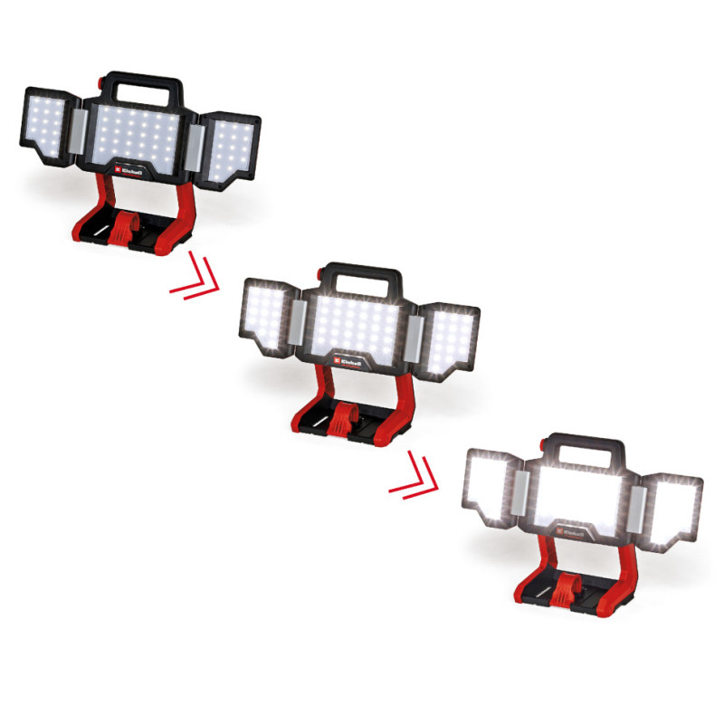 Einhell Battery flashlight TP-CL 18/3000 Li - Solo, PXC, 18V, 60 LED, 200-300lm, 5700K, 1.75kg (without battery and charger) (4514172)