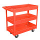 Tolsen universal cargo trolley, 84x41x78cm, 3 levels, on wheels (80221)