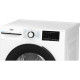 Beko WM front load, 6kg, 1200, A+++, 45cm, display, invertor, steam, white (BM3WFU46245WB)