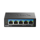 D-Link Коммутатор DMS-105 5x2.5GE, Неуправлямый
