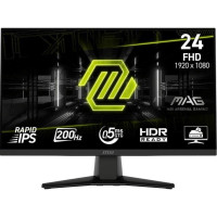 MSI Монітор MSI 23.8" MAG 242F HDMI, DP, Audio, IPS, 200Hz, 0.5ms, sRGB 115%, FreeSync (9S6-3BC51T-007)