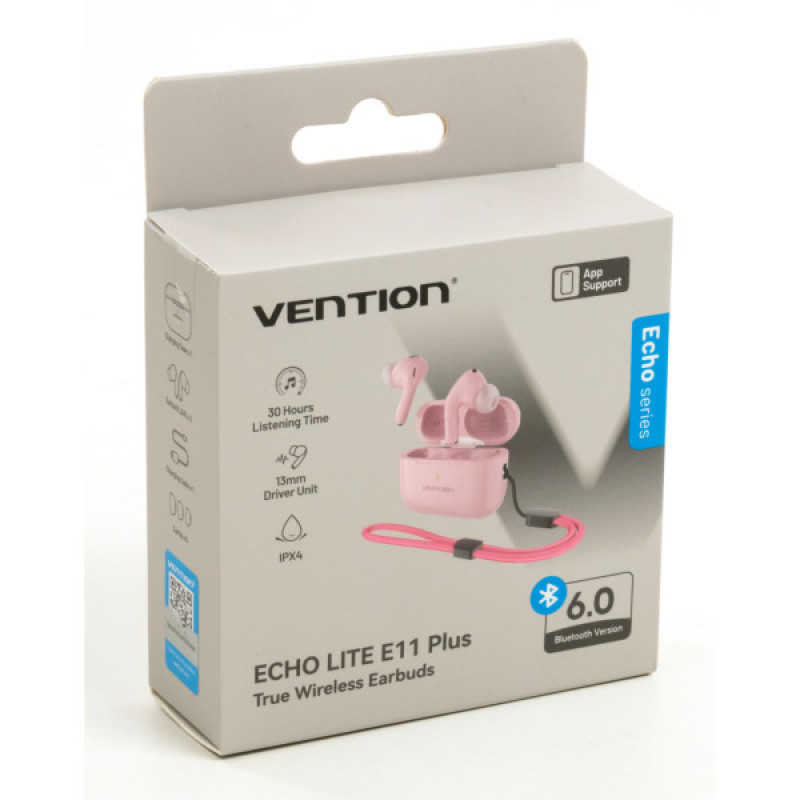Наушники Vention Echo Lite E11 Plus Pink (NBVP0-Plus)