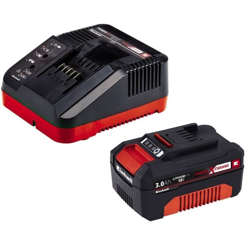 Einhell Газонокосарка акумуляторна GE-CM 18/30 Li PXC 18В 1x3А·год 30см 25л 8.56кг (3413155)