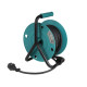 Könner & Söhnen Extension cord KS CR-15M, 3000W, 4x16A/230V, 3x1.5mm, IP44, 3.2kg, on a coil, 15m, black (KSCR-15M)