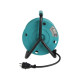 Könner & Söhnen Extension cord KS CR-15M, 3000W, 4x16A/230V, 3x1.5mm, IP44, 3.2kg, on a coil, 15m, black (KSCR-15M)