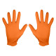 Neo Tools work/medical gloves, perforated nitrile, size XL, 50 pcs., orange (97-690-XL)
