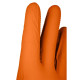 Neo Tools work/medical gloves, perforated nitrile, size XL, 50 pcs., orange (97-690-XL)
