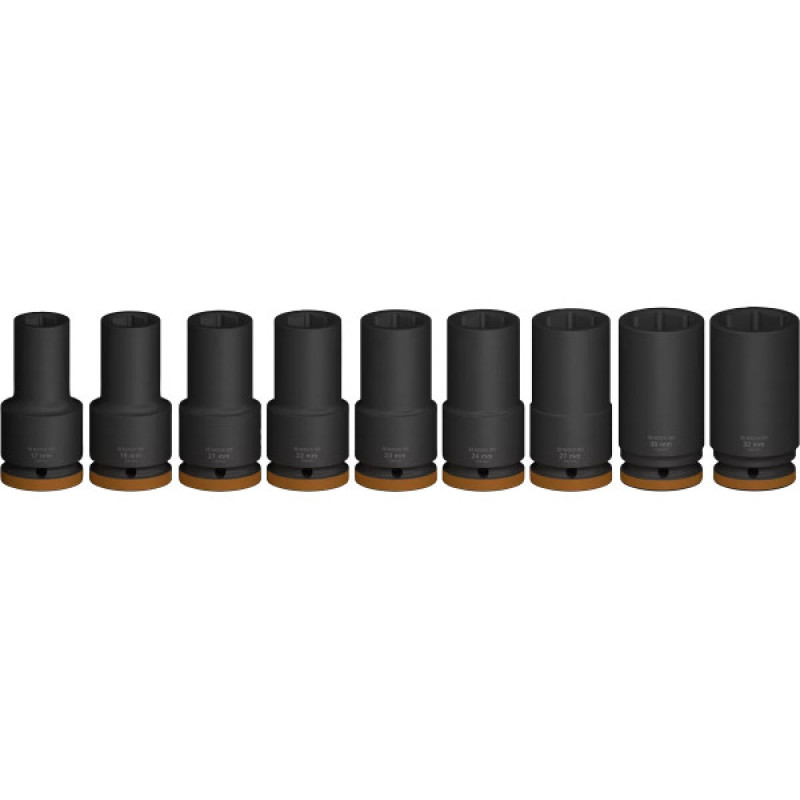 Bosch PRO Set of impact sockets Deep 9 pcs 3/4  (2.608.003.042)