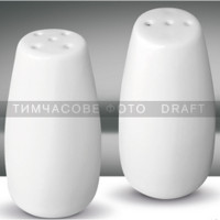 ARDESTO Набір для солі та перцю Ardesto, 2 предмети, порцеляна, білий (AR3536IS)