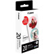 Canon ZINK PAPER 1.3” Pre-Cut Circle Sticker Pack, 20 sheets (4967C003)