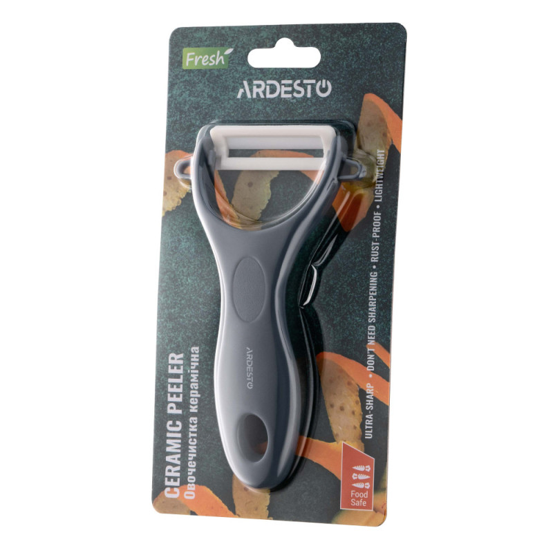 ARDESTO Peeler Fresh, ceramics, plastic, grey (AR8340G)