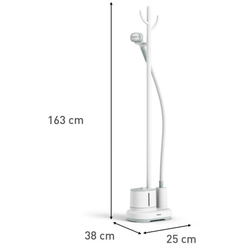Tefal Отпариватель вертикальный Origin Home, 2000Вт, 1400мл, 42г/мин, белый (IT3274E1)