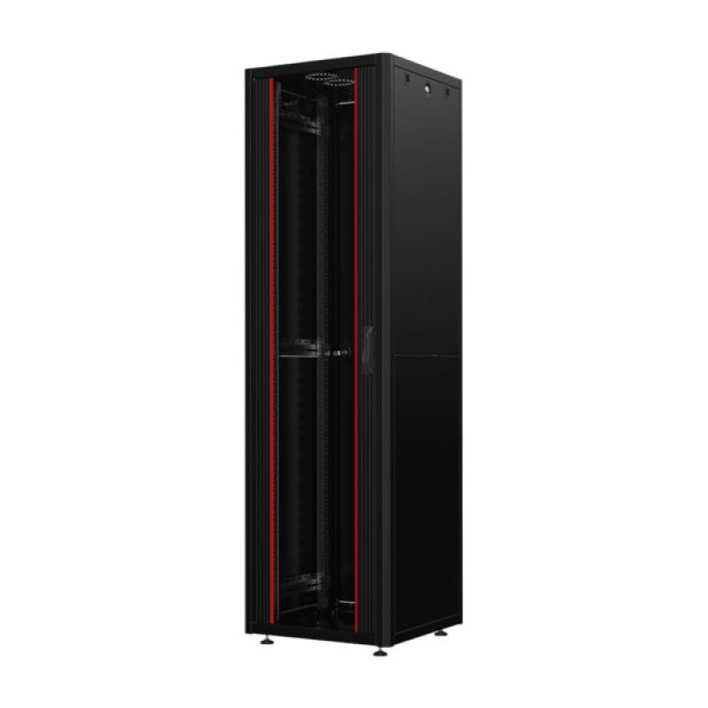 Шкаф напольный Mirsan 22U GTN SERVER 19" 600x1000, glass door (MR.GTN22U61DE.01)