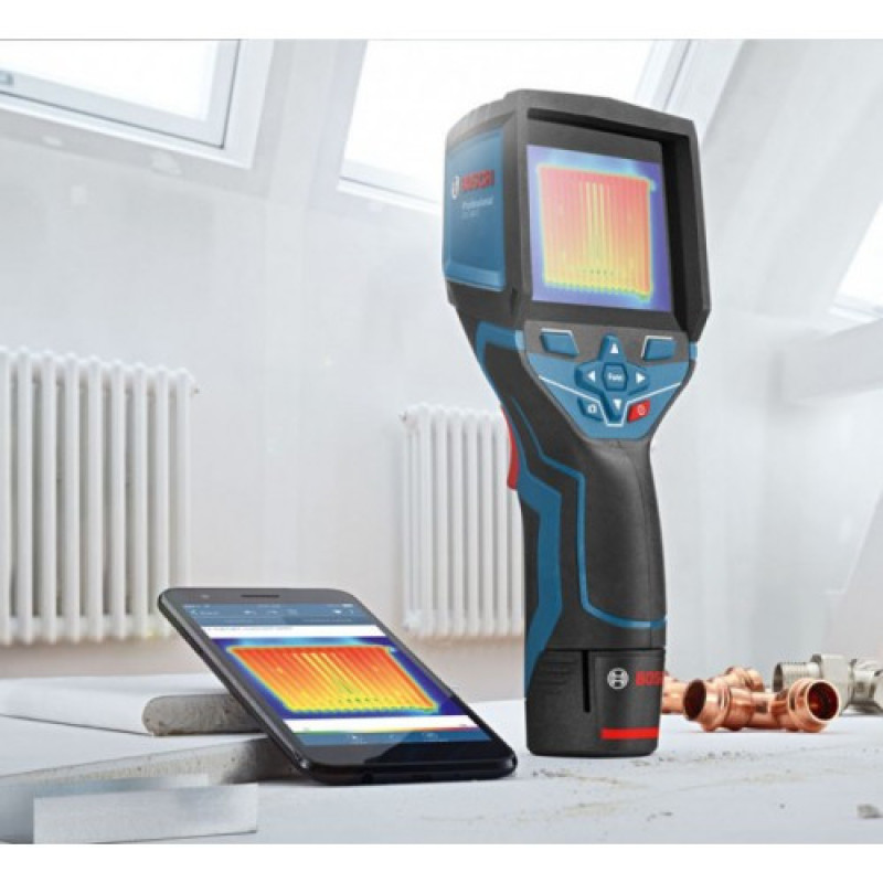Bosch Thermal imager GTC 400 C -10 degrees. up to +400 degrees, ±3 degrees, IP 53, 0.5 kg (0.601.083.101)