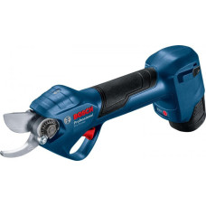 Bosch Секатор Pro Pruner акумуляторний, 12В, 3.0 Ач, до 25мм, 1кг, сет. 2 ак. (0.601.9K1.021)