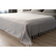 ARDESTO Summer blanket 210х230cm, 100% cotton, grey (ART0922SG)