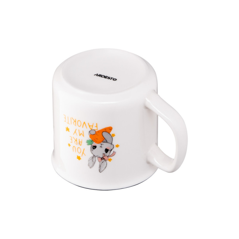 ARDESTO Mug Cute rabbit, 320 ml, new bone china (AR3460)