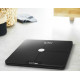 Tefal scales for floor Goodvibes Smart, 180kg, Bluetooth, Li-Ion USB cable included, glass, black (BM9660S1)