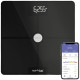 Tefal scales for floor Goodvibes Smart, 180kg, Bluetooth, Li-Ion USB cable included, glass, black (BM9660S1)