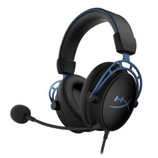 HyperX Гарнитура игровая Cloud Alpha S 3.5mm/USB, Black/Blue (4P5L3AA)