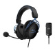 HyperX Гарнитура игровая Cloud Alpha S 3.5mm/USB, Black/Blue (4P5L3AA)