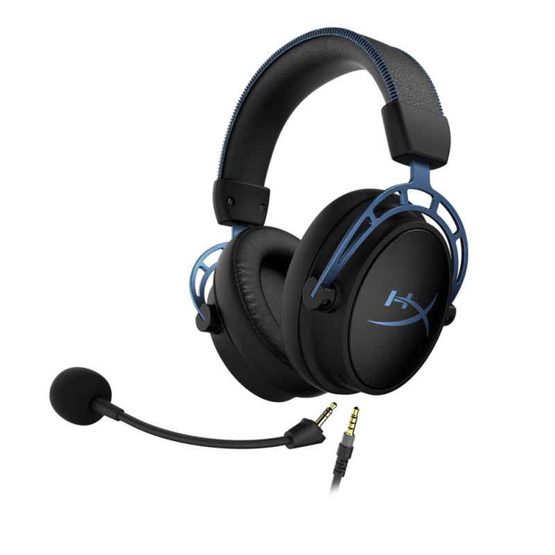 HyperX Гарнитура игровая Cloud Alpha S 3.5mm/USB, Black/Blue (4P5L3AA)